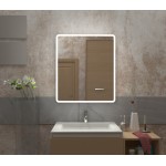 Зеркальный шкаф Континент Emotion LED белый МВК029 Зеркальный шкаф Континент Emotion LED белый МВК029